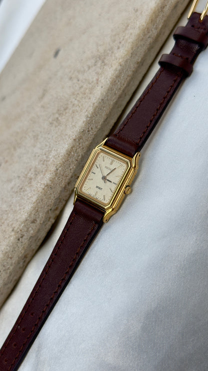 Vintage Seiko Women's Tank Watch 1994 - Gold Plated