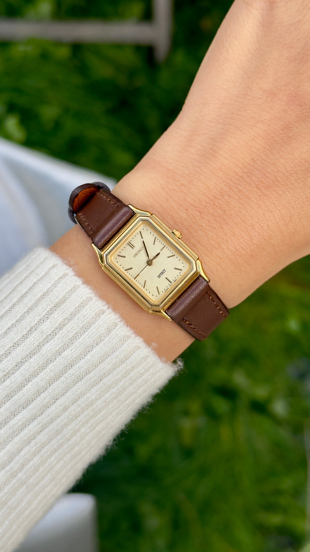 Vintage Seiko Women's Tank Watch 1994 - Gold Plated