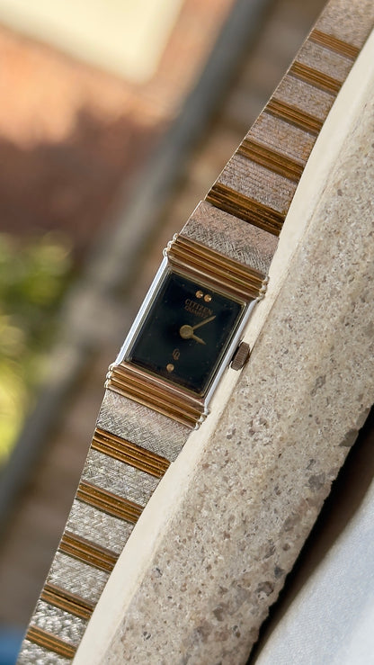 1980 Super Rare Citizen Vintage Watch - Gold and Palladium Plated