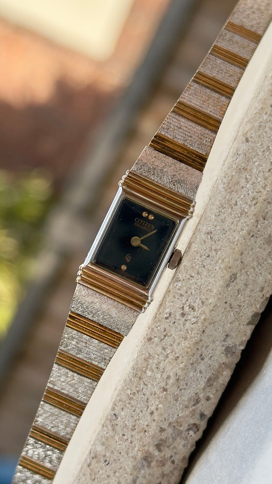 1980 Super Rare Citizen Vintage Watch - Gold and Palladium Plated