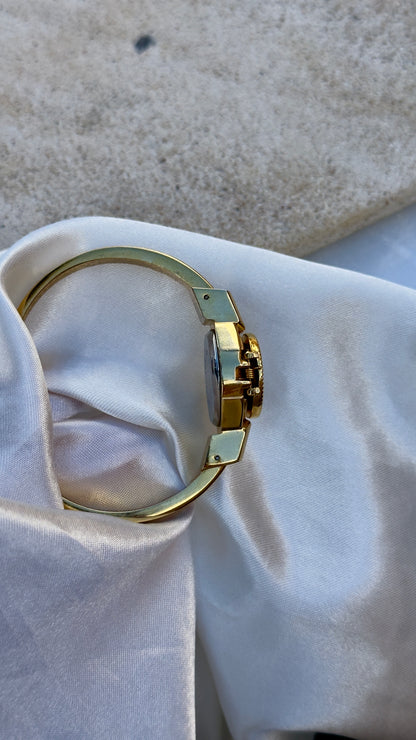 Art Deco Rapport Peekaboo vintage watch - hand painted bangle