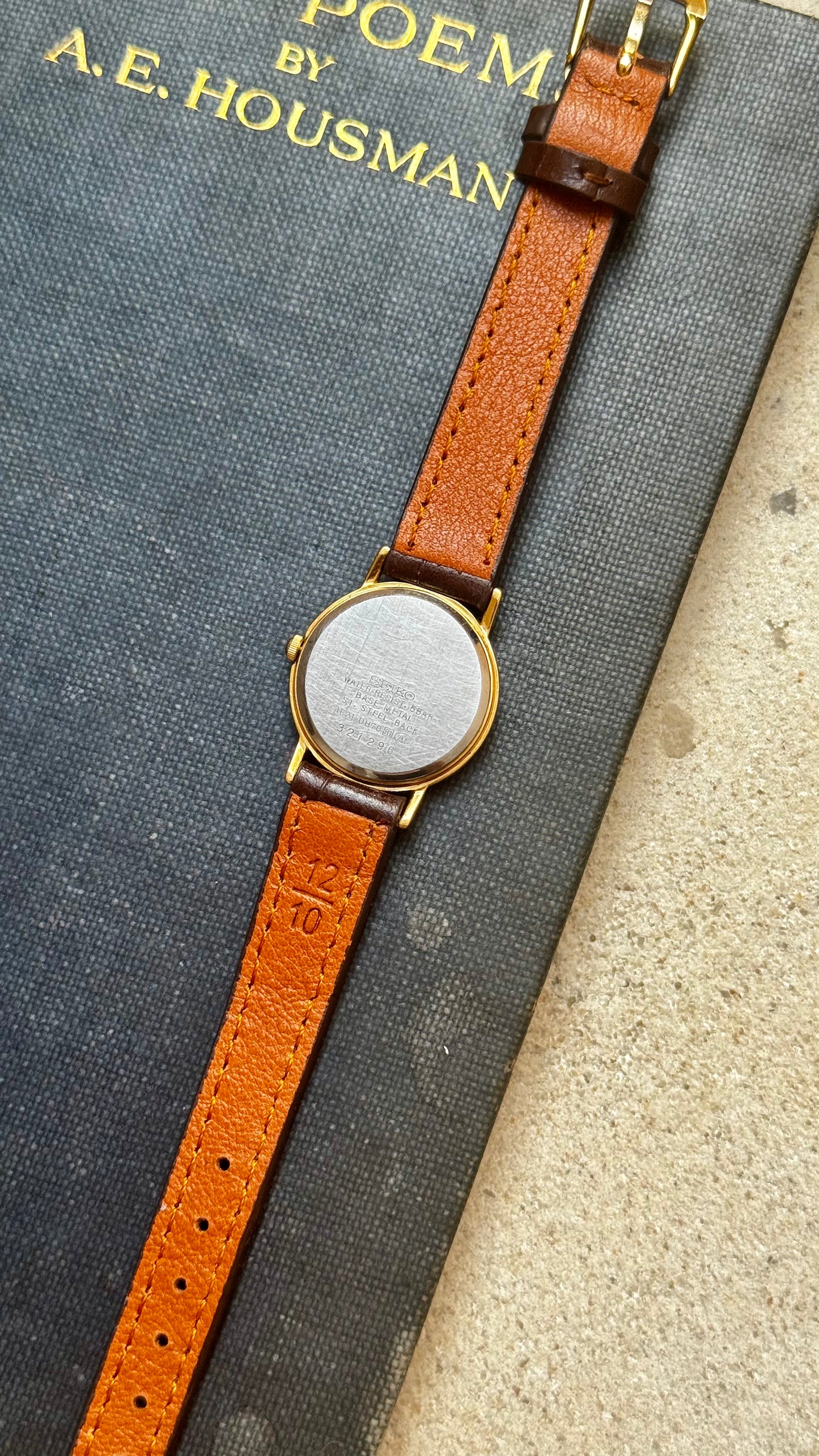 Vintage Seiko Spirit Women's Watch 1993 - 18k Gold Plated