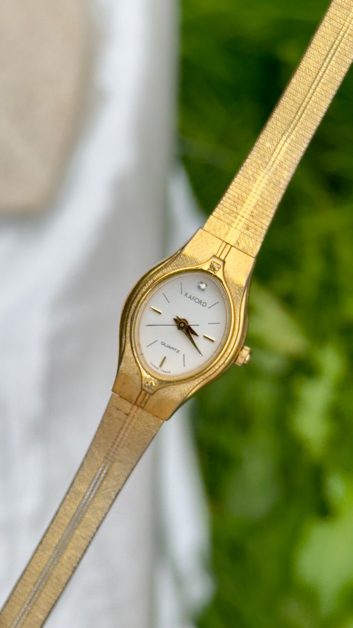 Raford Seiko Movement Vintage Watch - Gold Plated
