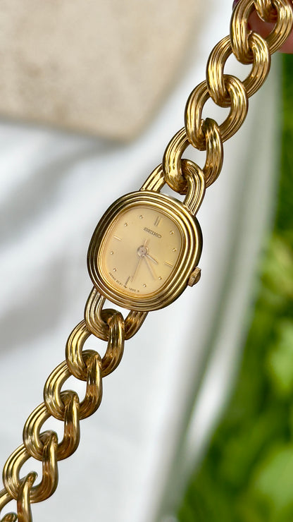 Near Mint Conditiion Seiko Vintage Watch 1997 - Champagne Dial