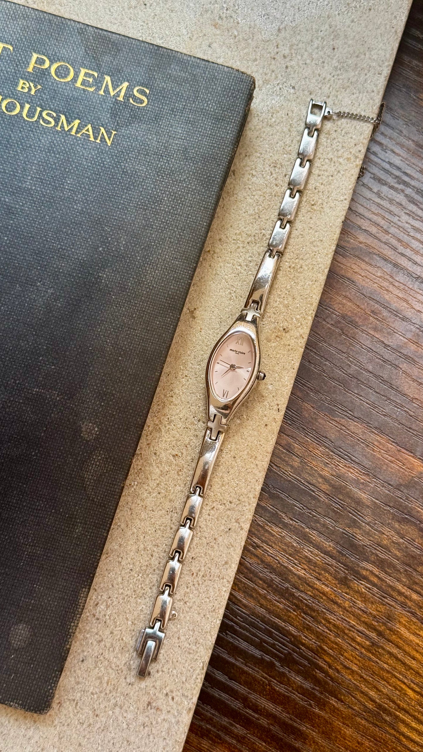 Marie Claire vintage watch 1990s - Palladium plated