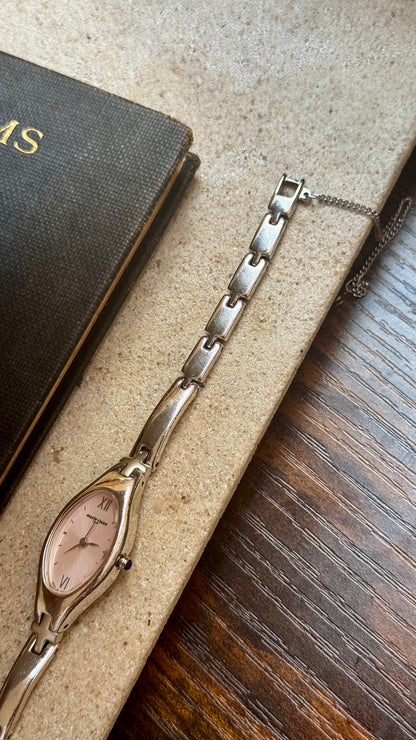 Marie Claire vintage watch 1990s - Palladium plated