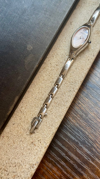 Marie Claire vintage watch 1990s - Palladium plated