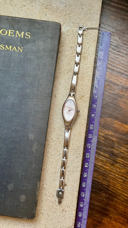 Marie Claire vintage watch 1990s - Palladium plated