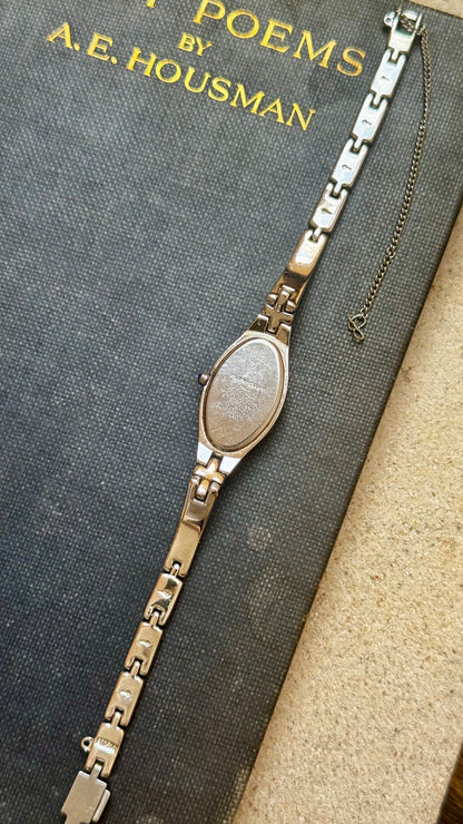 Marie Claire vintage watch 1990s - Palladium plated