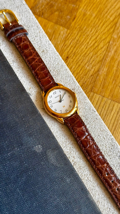 Vintage Seiko Neue Women's Watch 1996 - 18k Gold Plated
