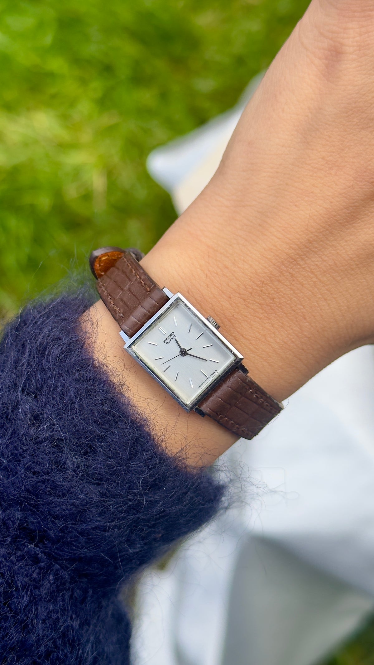 Vintage Seiko Women's Tank Watch 1996
