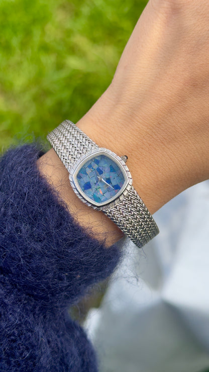 Lucio Opal Jewelry Watch 1990s - Swiss quartz