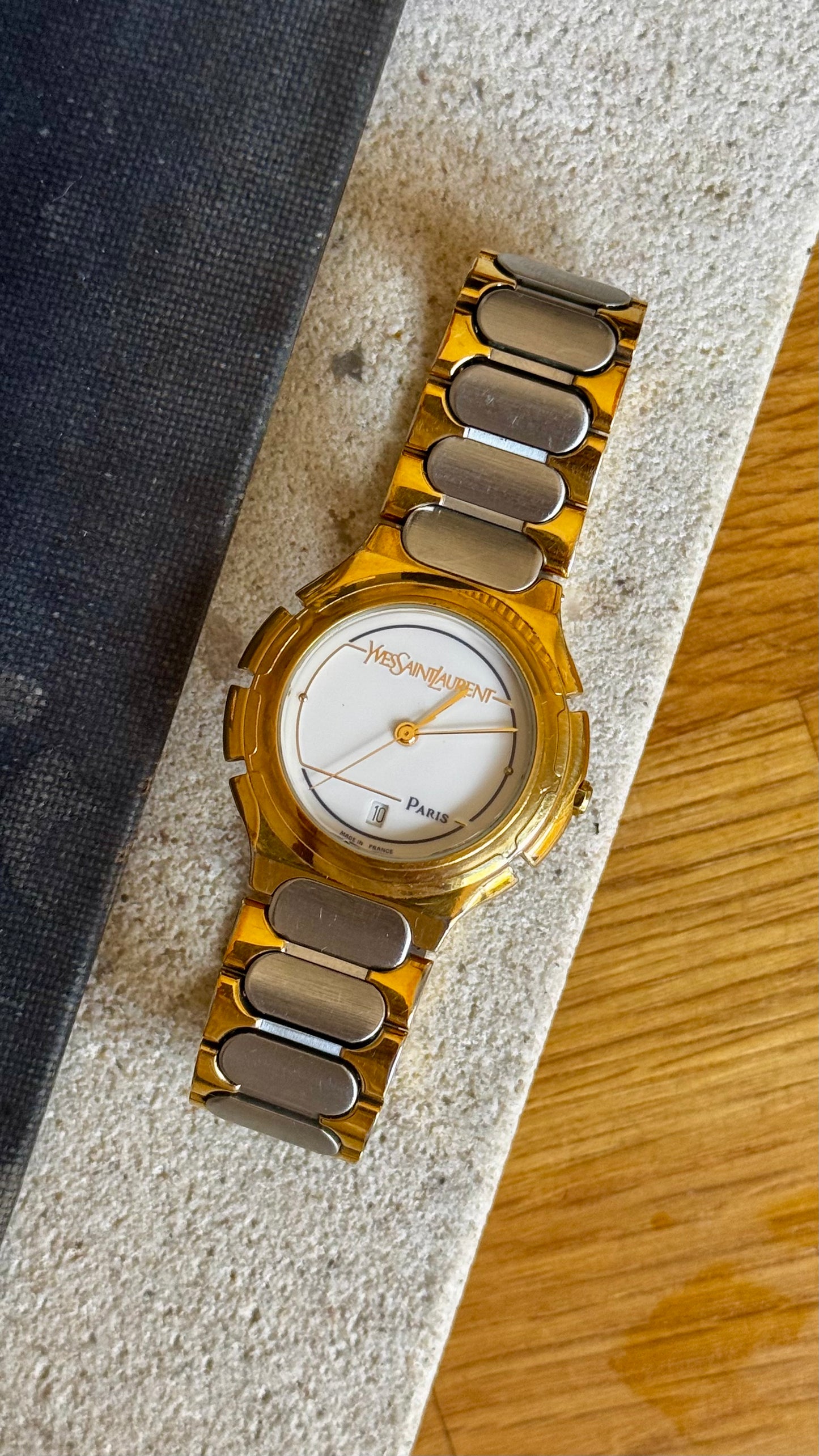Yves Saint Laurent vintage watch (YSL) 1980s