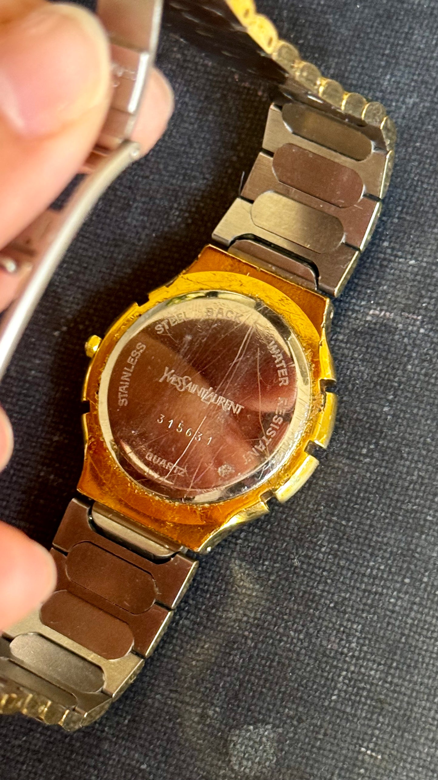 Yves Saint Laurent vintage watch (YSL) 1980s