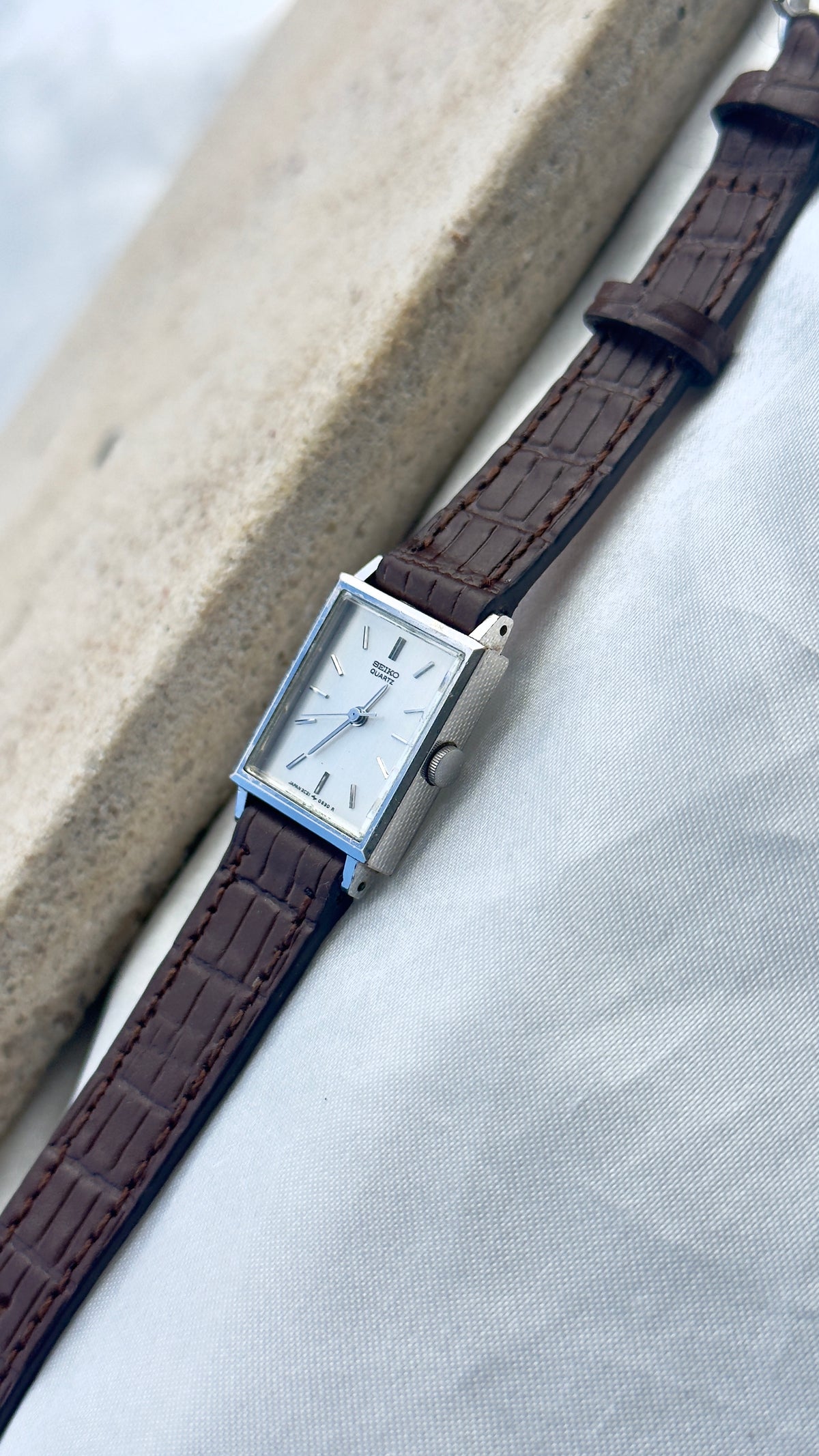 Vintage Seiko Women's Tank Watch 1996