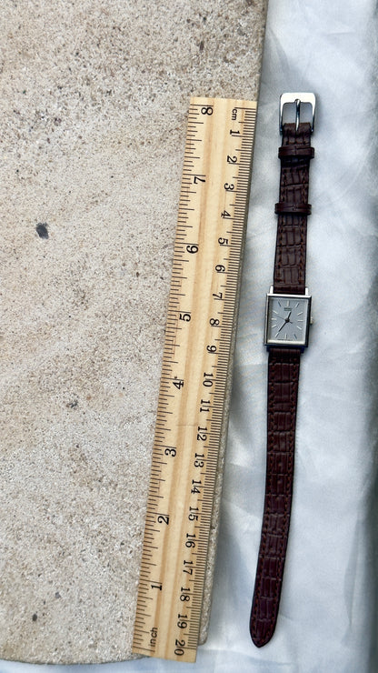 Vintage Seiko Women's Tank Watch 1996