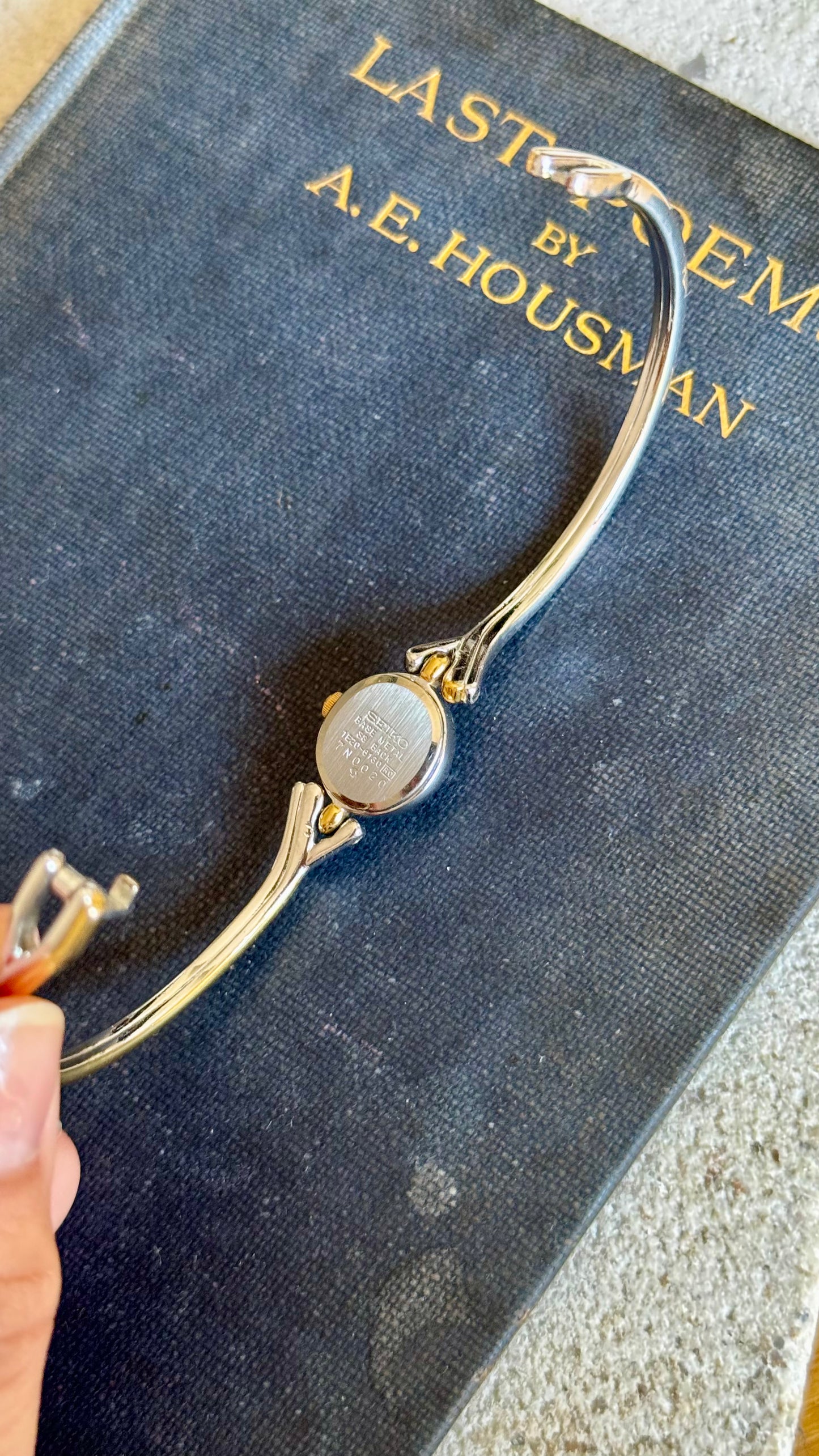 Super Rare Seiko Vintage Bangle Watch 1997, near mint