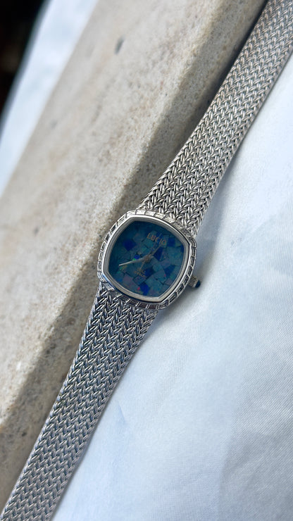 Lucio Opal Jewelry Watch 1990s - Swiss quartz