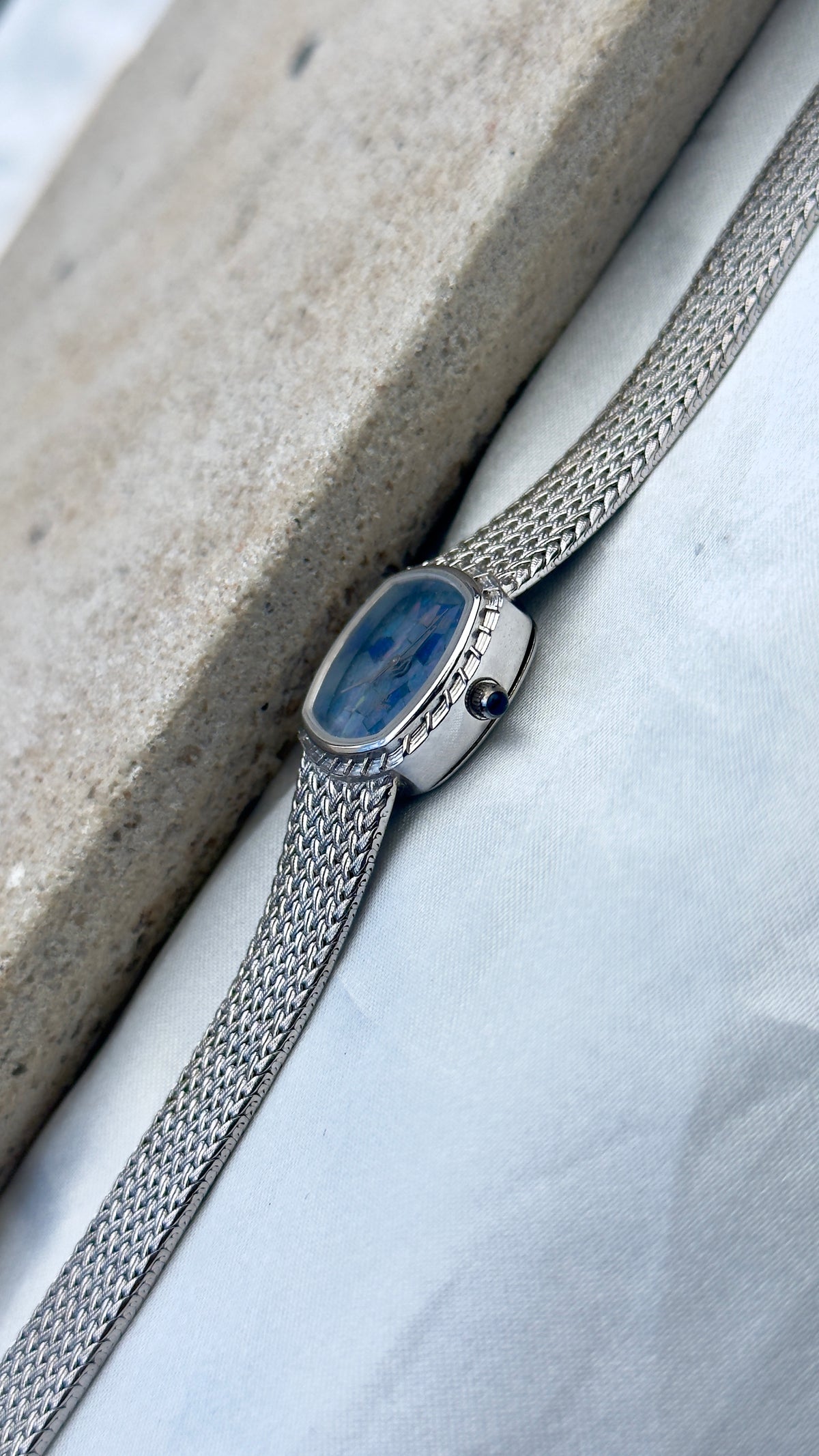 Lucio Opal Jewelry Watch 1990s - Swiss quartz
