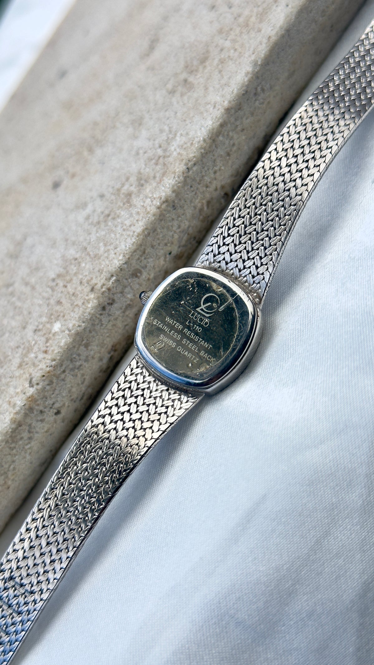Lucio Opal Jewelry Watch 1990s - Swiss quartz