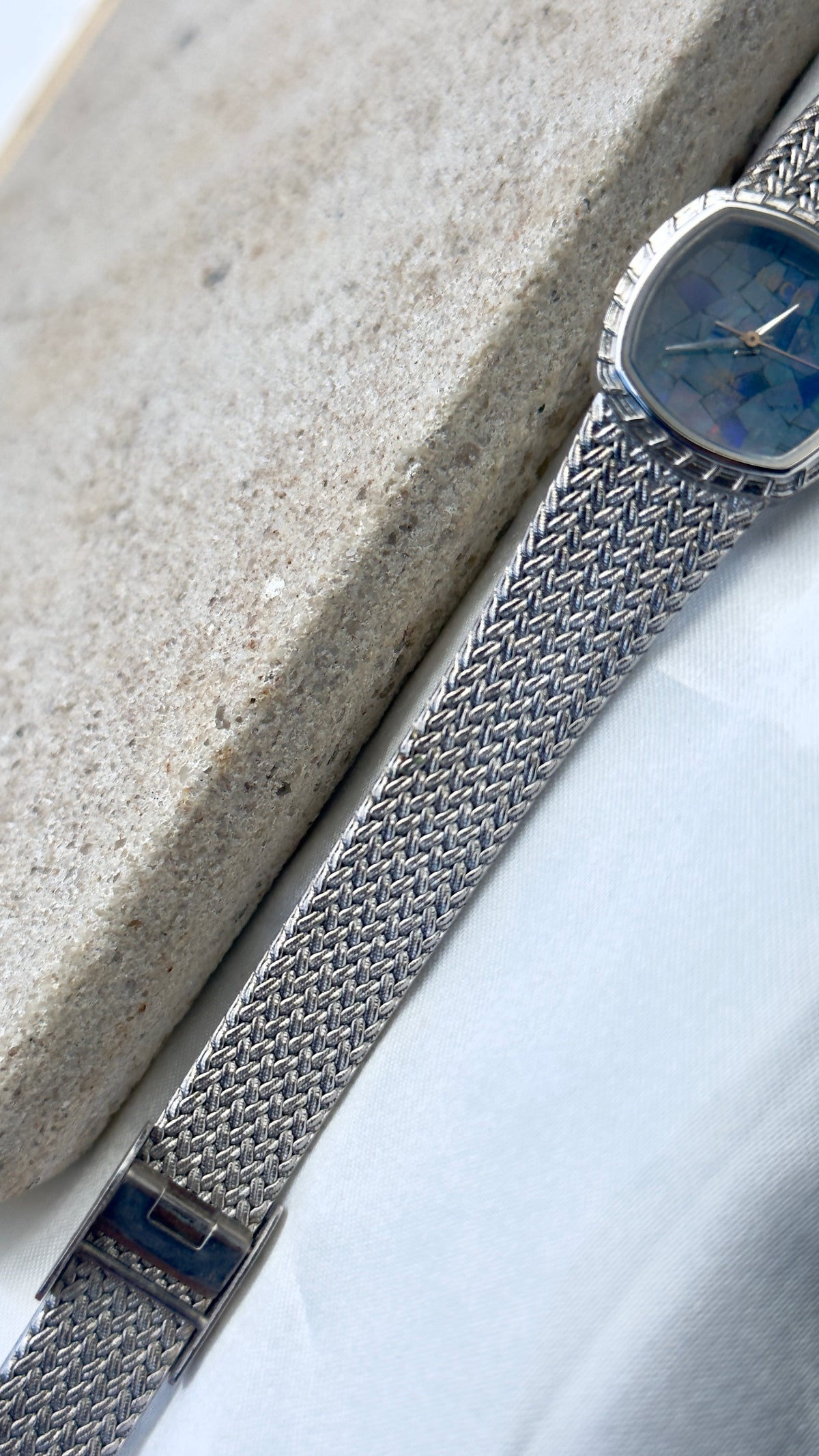 Lucio Opal Jewelry Watch 1990s - Swiss quartz