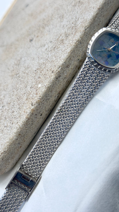 Lucio Opal Jewelry Watch 1990s - Swiss quartz