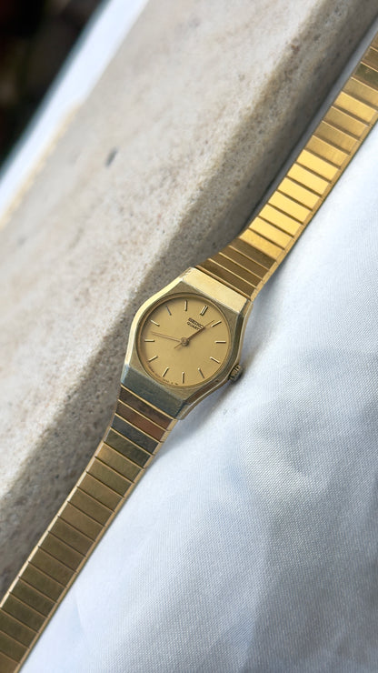 Seiko Vintage Watch 1984 - Gold Plated