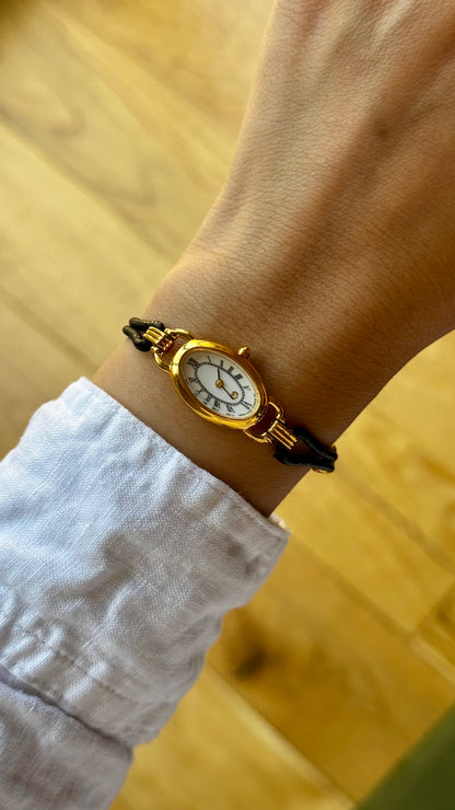 Super Rare Vintage Mila Schön  1990s - 18k Gold Plated
