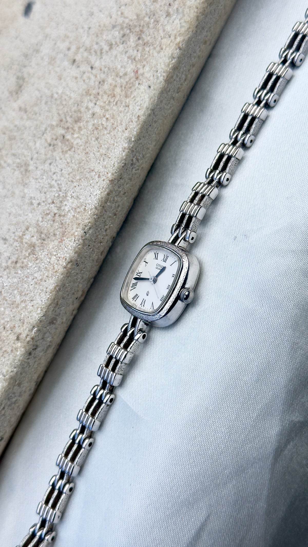 Citizen Vintage Watch 1981 - White gold plated