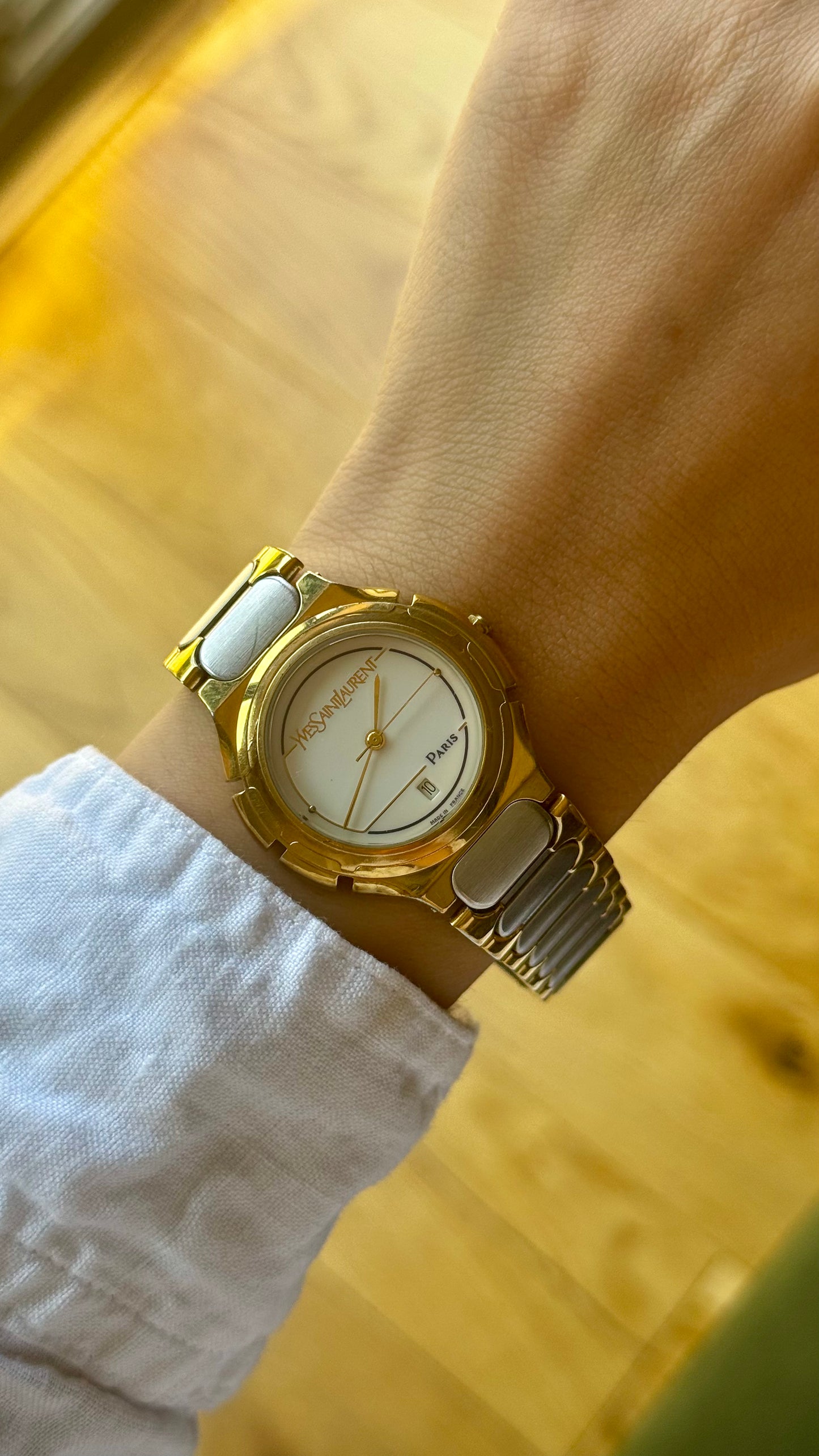 Yves Saint Laurent vintage watch (YSL) 1980s