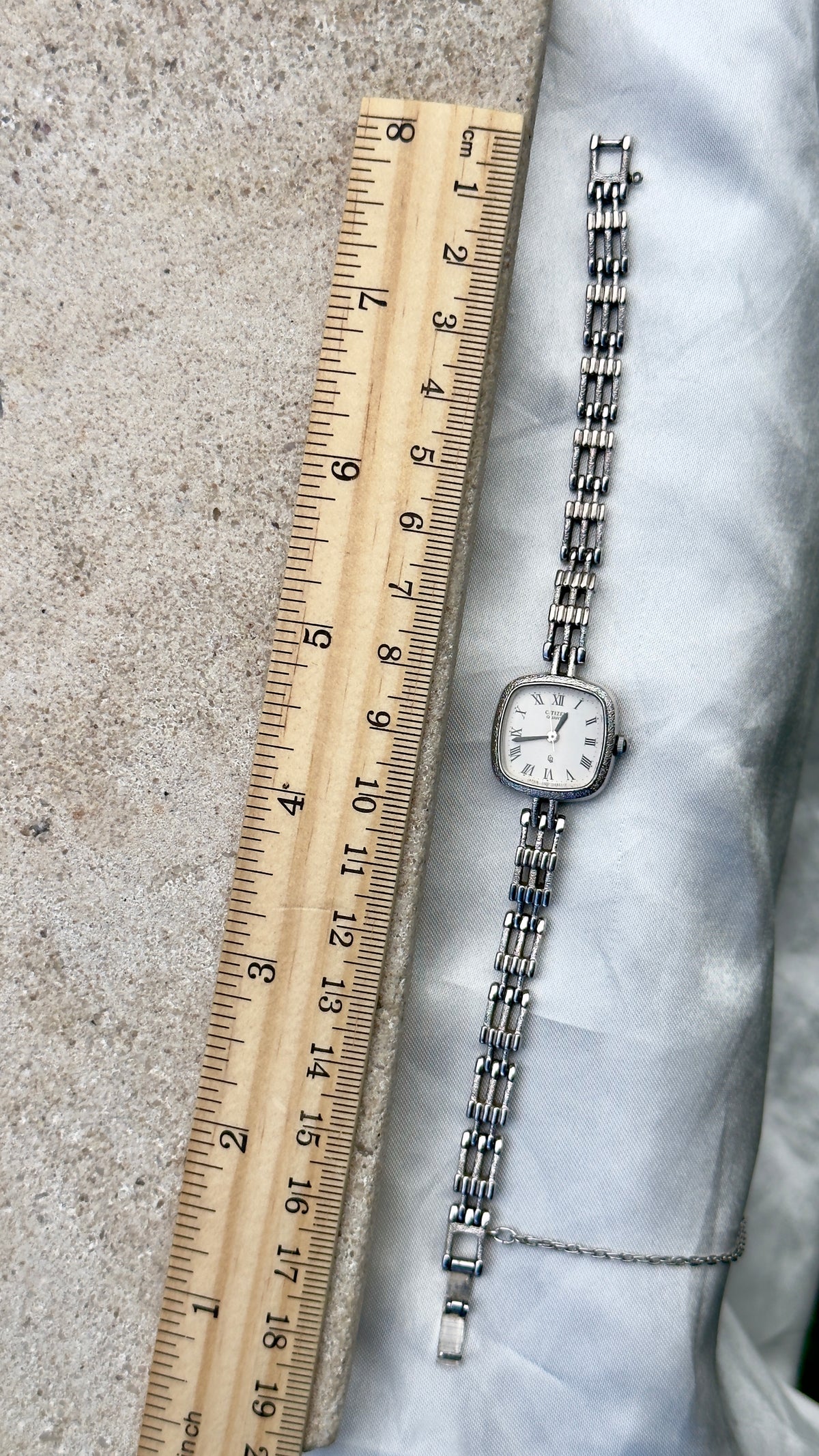 Citizen Vintage Watch 1981 - White gold plated