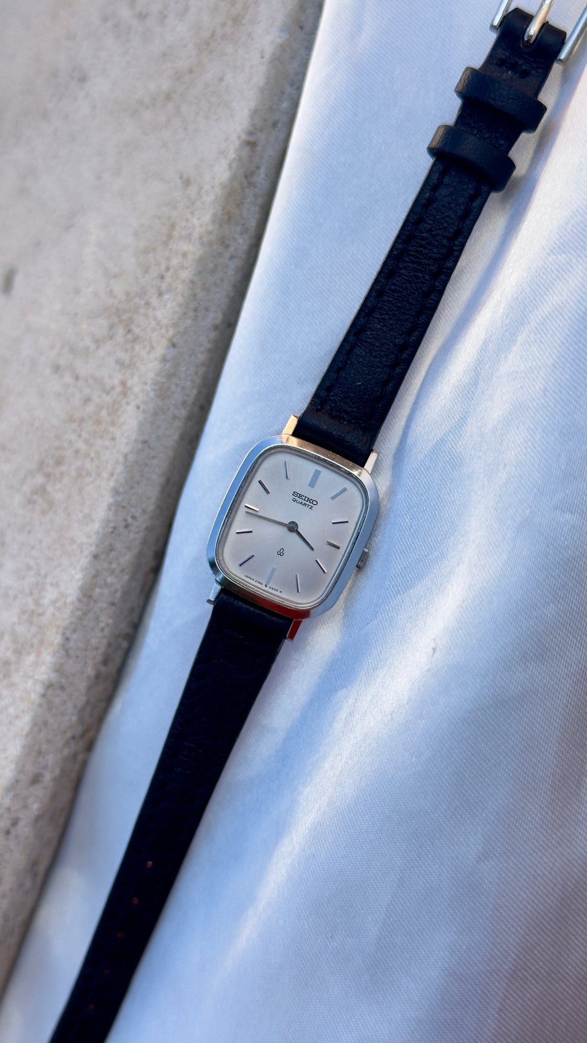 Vintage Seiko Chariot Women's Watch 1979 September - Palladium Plated