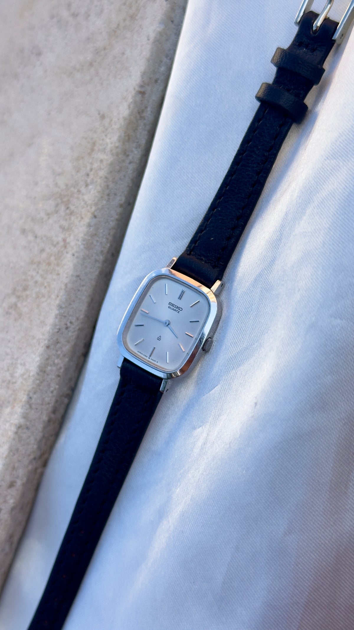 Vintage Seiko Chariot Women's Watch 1979 September - Palladium Plated