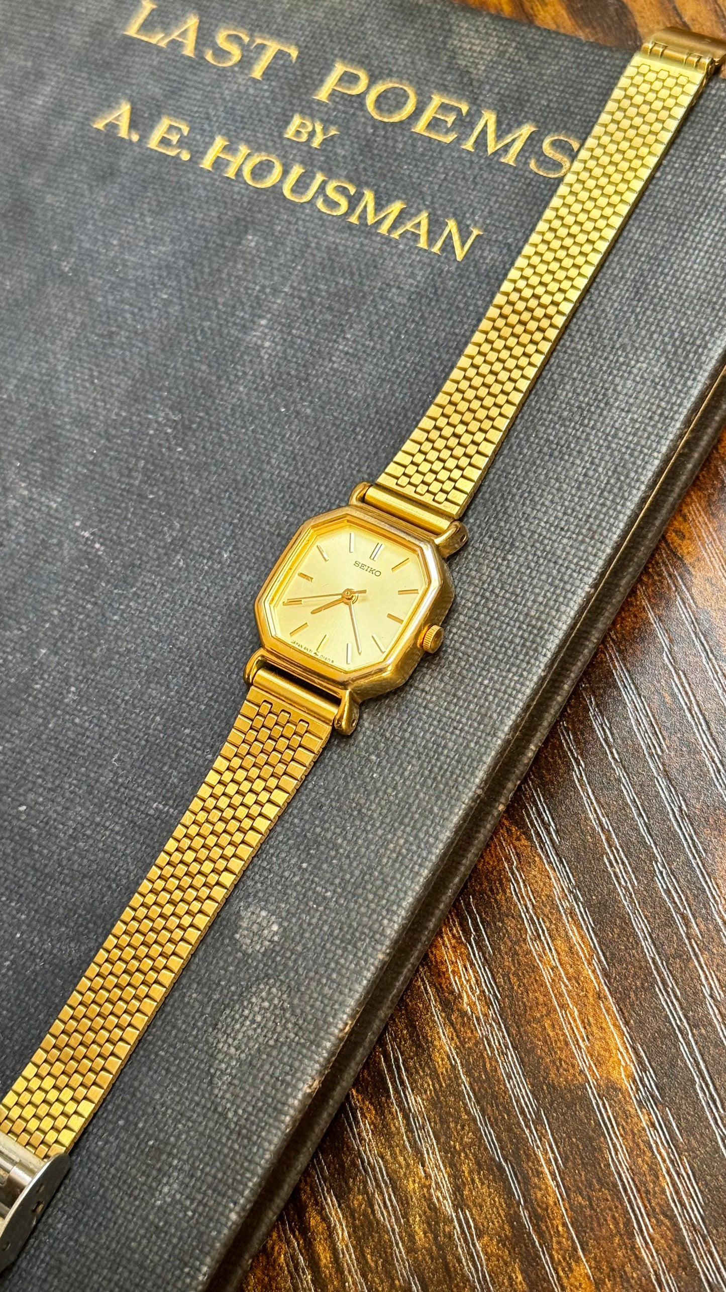 Super Rare Seiko Watch 1995 - 18k Gold Plated