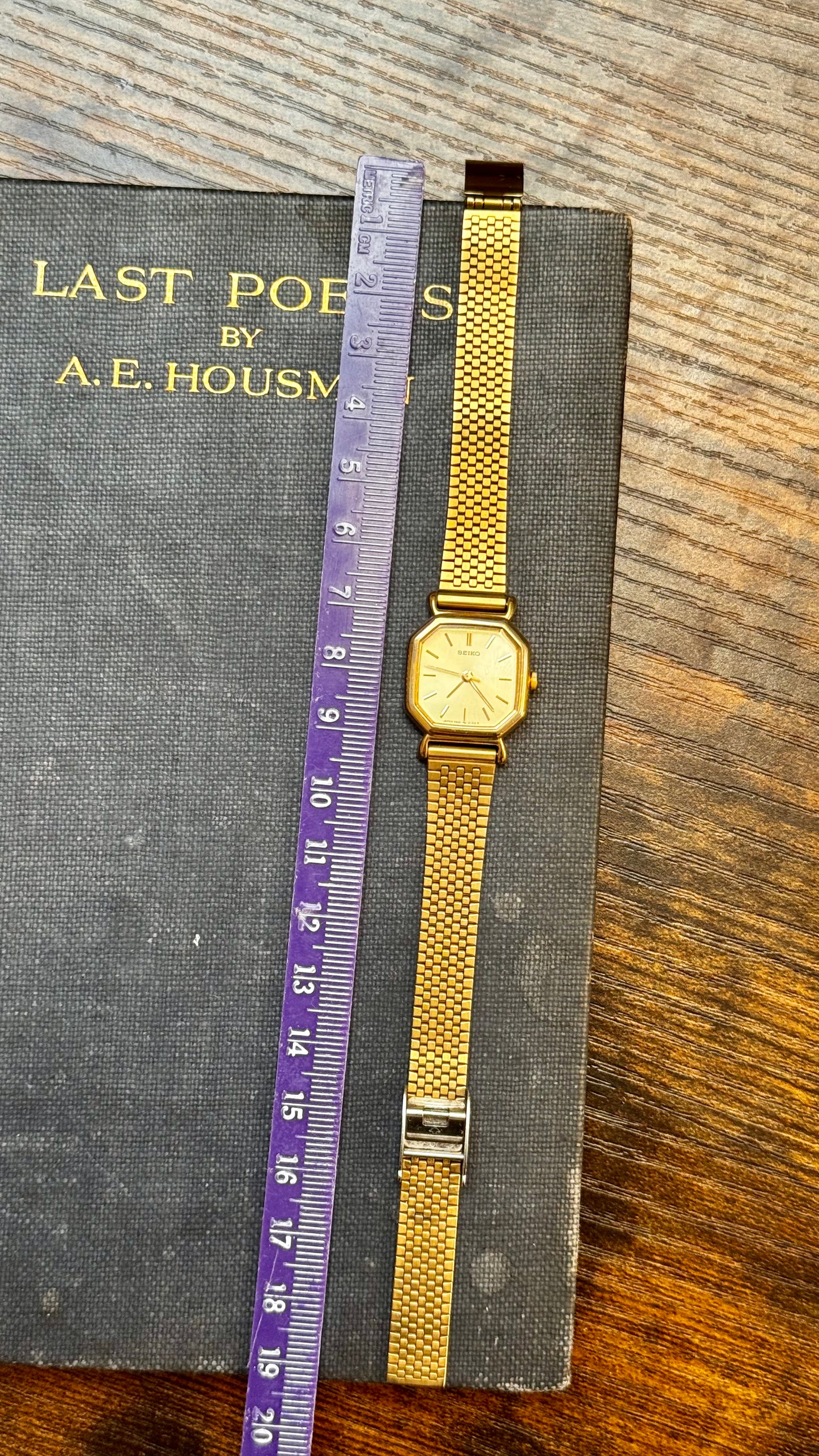Super Rare Seiko Watch 1995 - 18k Gold Plated