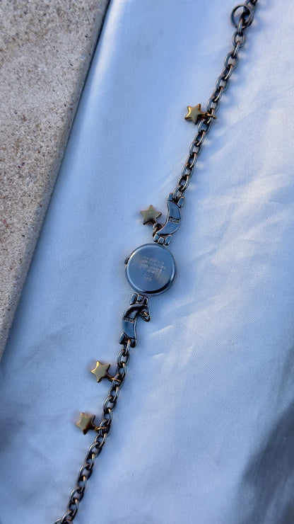 Seiko Alba Vintage Watch 1991 - Moon and Star charms