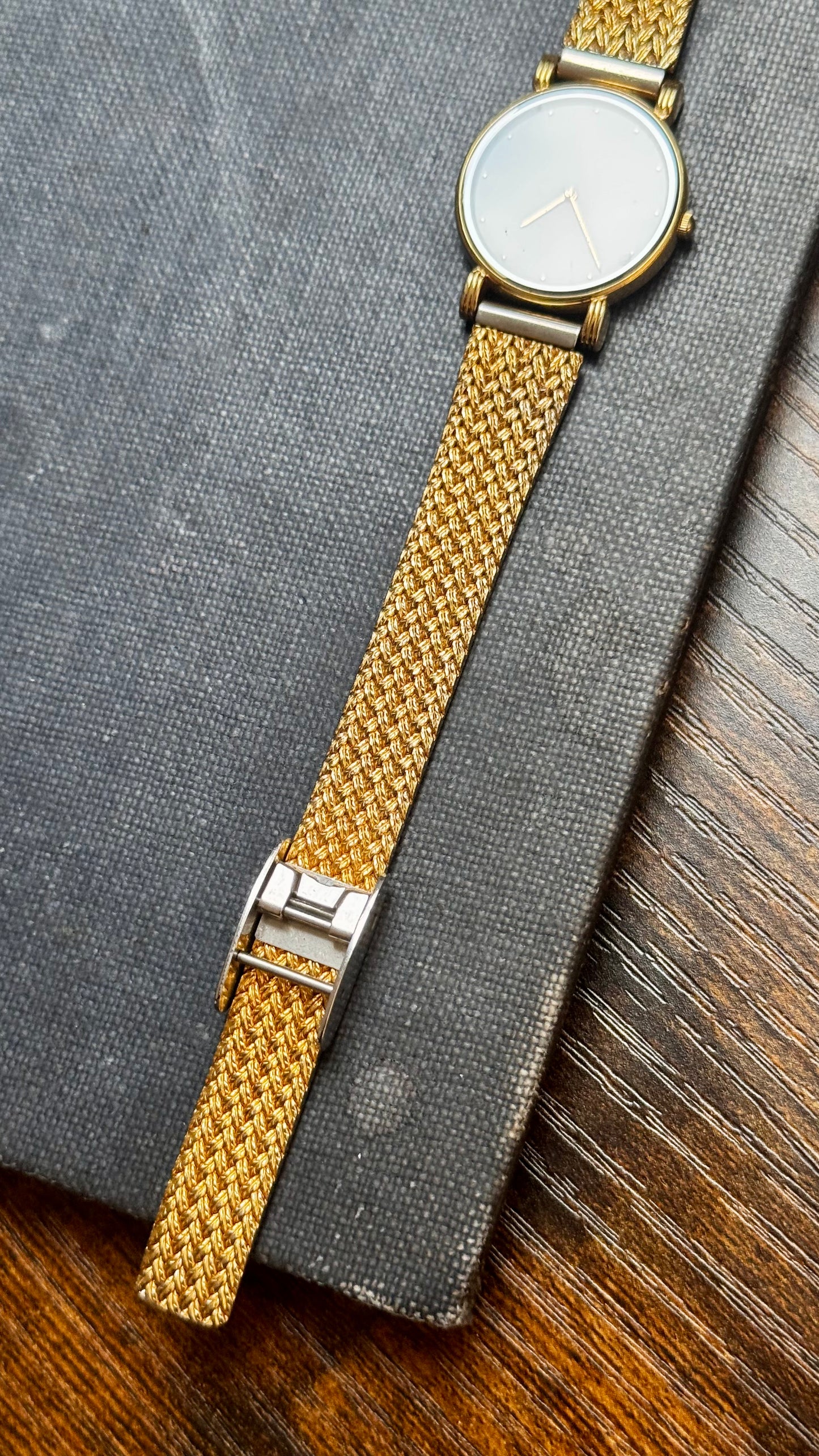 Super Rare Porte Seiko Watch 1997 - 18k Gold Plated