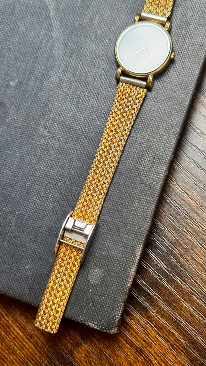 Super Rare Porte Seiko Watch 1997 - 18k Gold Plated