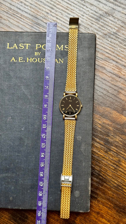 Super Rare Porte Seiko Watch 1997 - 18k Gold Plated