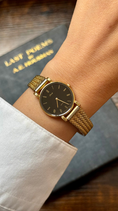 Super Rare Porte Seiko Watch 1997 - 18k Gold Plated