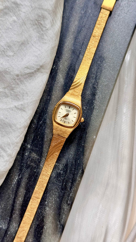 Citizen Vintage Watch - Gold Plated - Mint Condition
