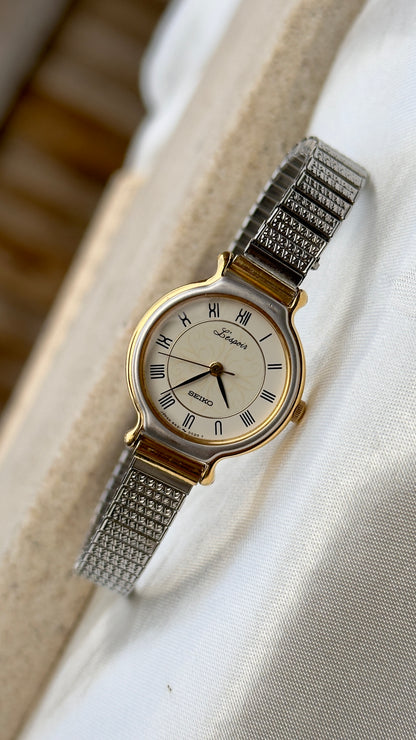Seiko L'espoir Vintage Watch 1999 - stretch band