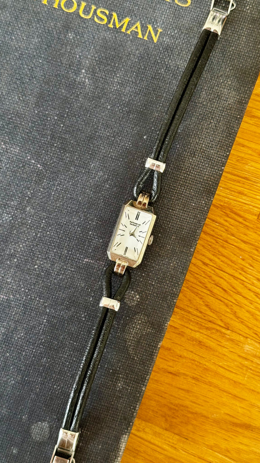 Dainty Katharine Hamnett London vintage watch 1990s - rope  bracelet