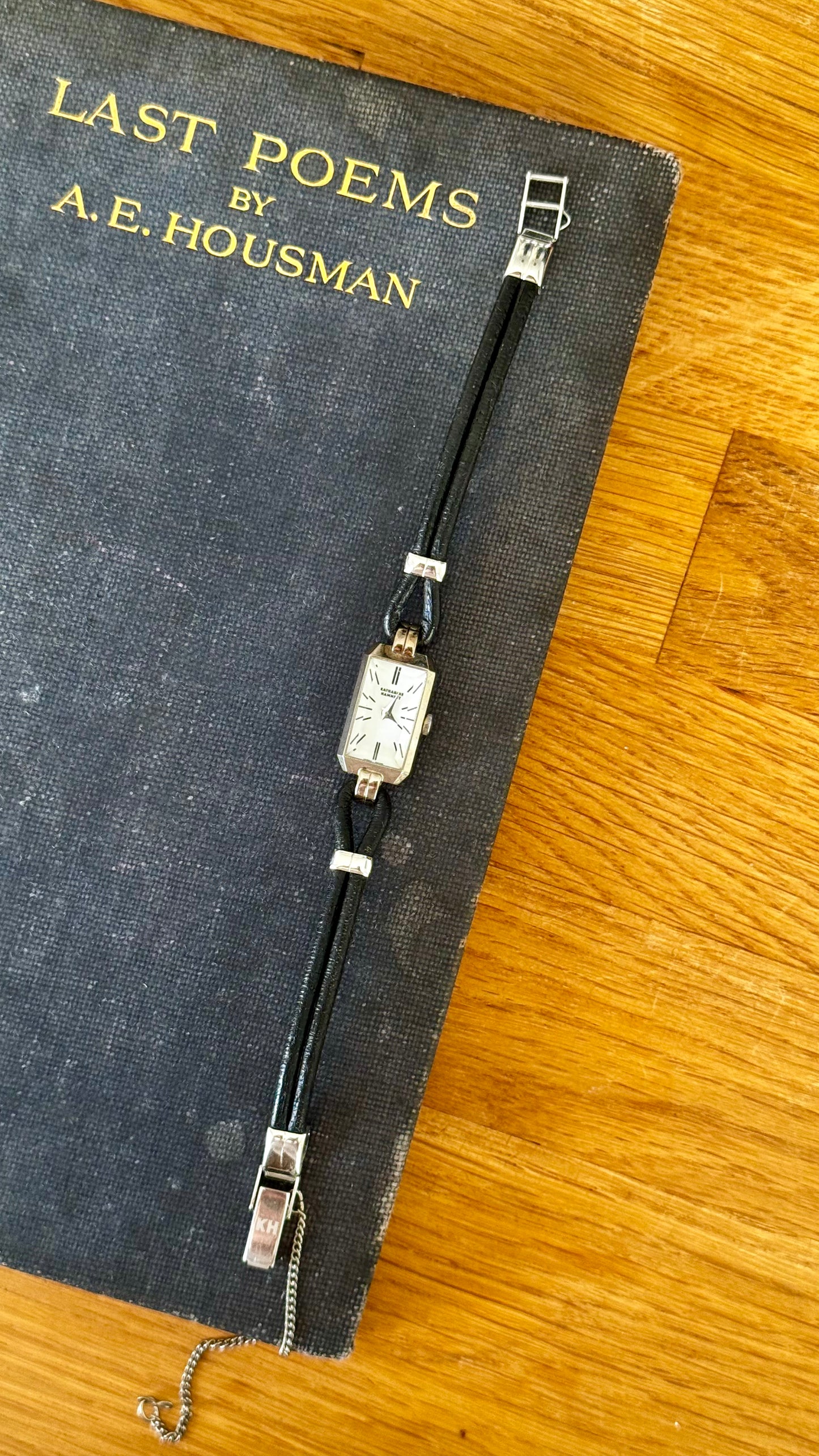Dainty Katharine Hamnett London vintage watch 1990s - rope  bracelet