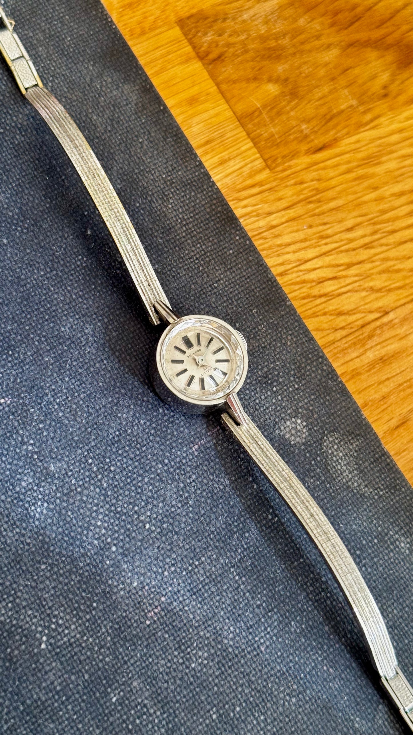 Super Rare 1960s Citizen Hi-mode 21 Jewels vintage watch - Platinum Plated