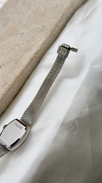 Longines Ladies Watch 1900s - white gold plated manual movement