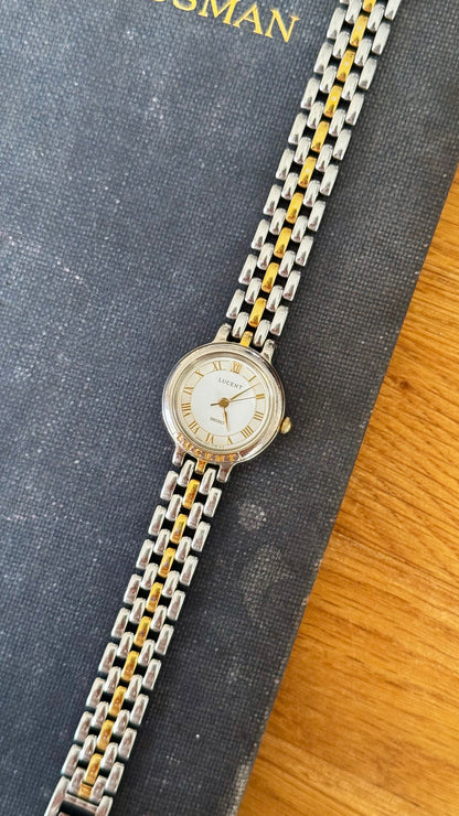 Classic 1991 Seiko Lucent Vintage Watch - Gold Plated, near mint condition