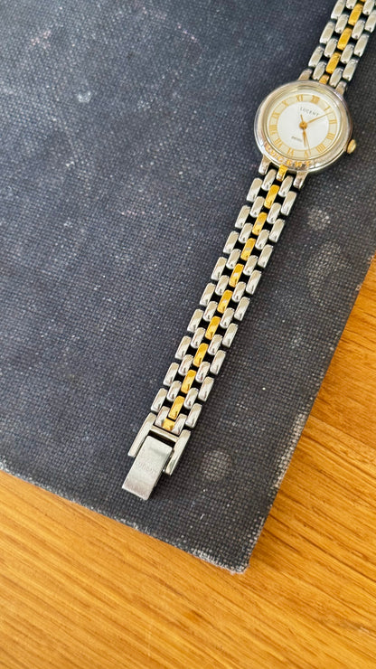 Classic 1991 Seiko Lucent Vintage Watch - Gold Plated, near mint condition