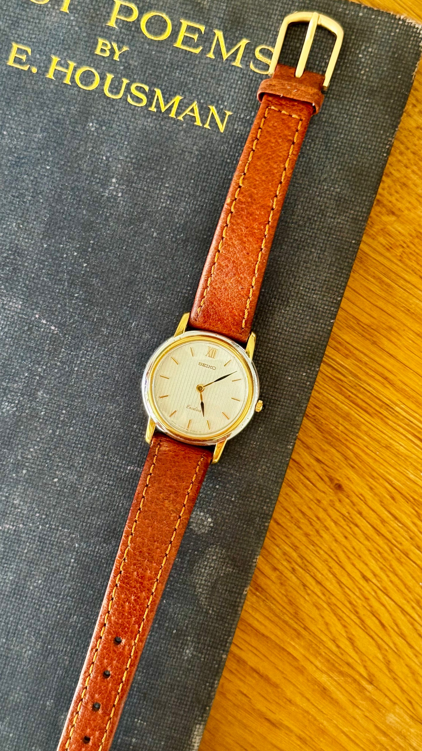Vintage Seiko Exceline 1999 Watch -  Gold Plated