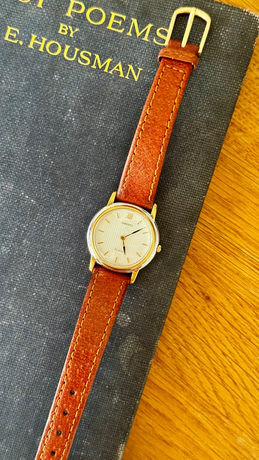 Vintage Seiko Exceline 1999 Watch -  Gold Plated